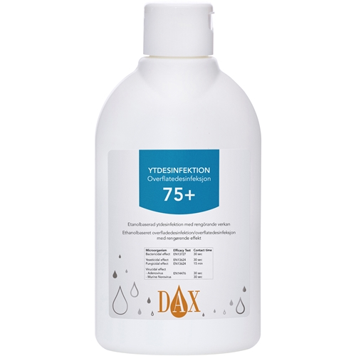 Dezinfekcijas līdzeklis DAX 75+ etanols – 300ml ar tensīdu