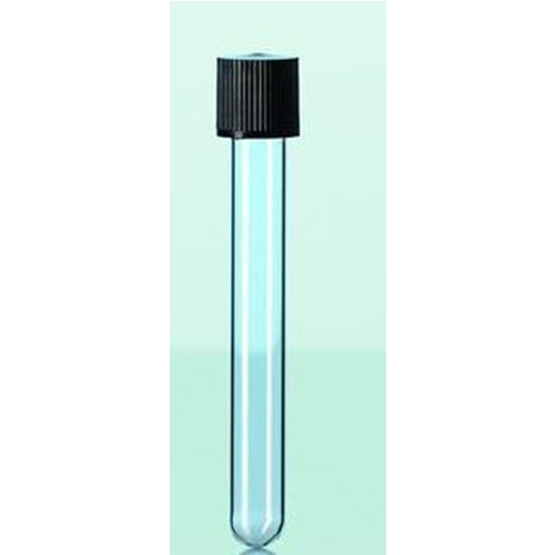 Stikla caurules ar skrūvējamu vāciņu – 16x100mm 12ml sodas stikls – 100 gab