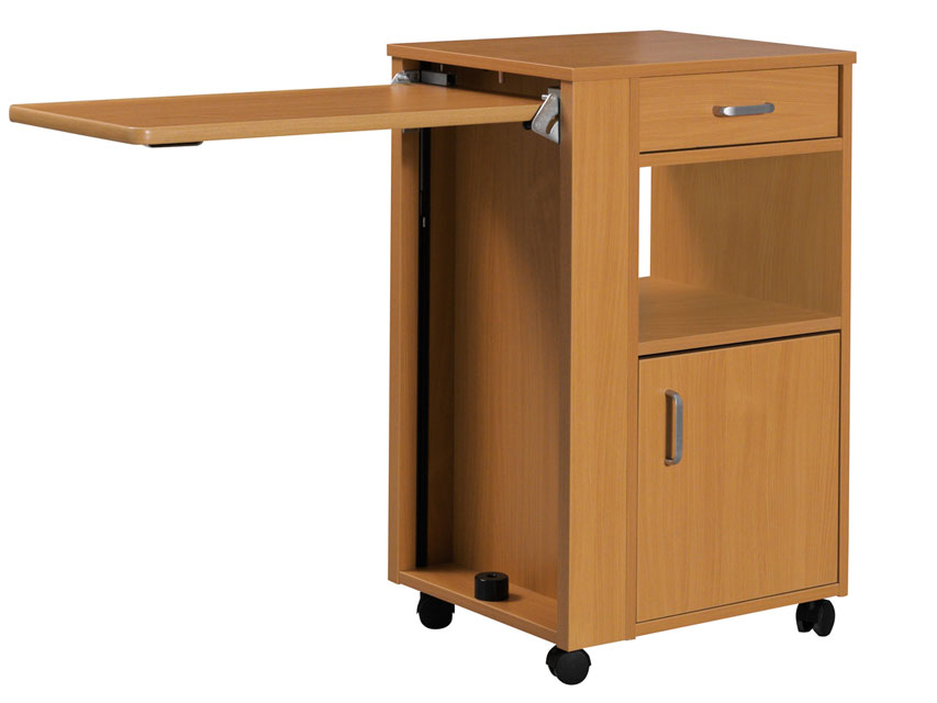Naktsskapītis – izvelkama paplāte – koks, modelis 27672/3