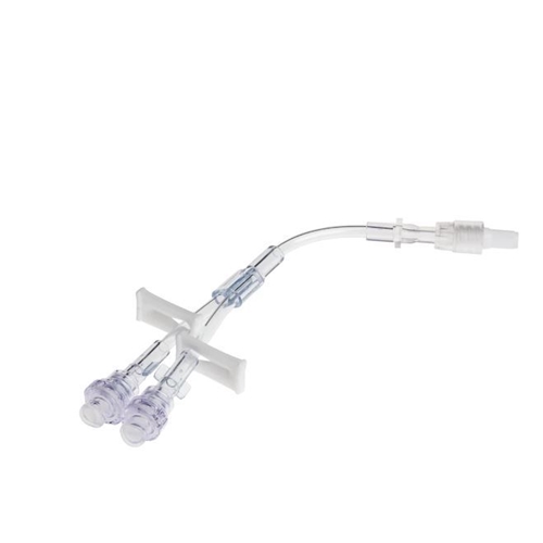 Injekcijas vārsts BD Q-syte – 2-zaru 15 cm makro caurule – 200 gab.