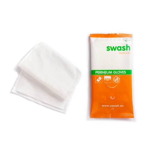 Barjeras mazgāšanas cimds Swash 3-1 – 15x22cm Perineum 8 iepakojumi