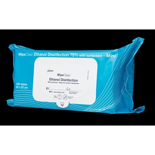 Desinfiointipyyhe etanoli – 100 kpl/pkt pyyhkeitä 20×30 cm