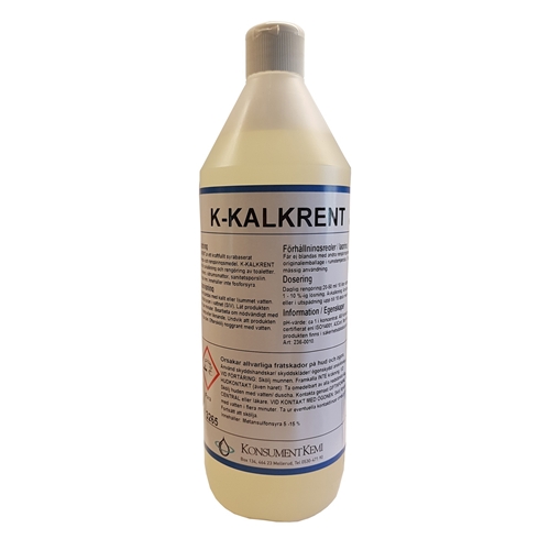 Kaļķakmens noņēmējs K-Kalkrent – 1L ph=1,0