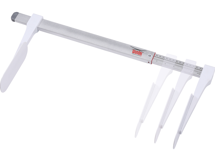 Wunder WH80 manuāli regulējams augstuma stienis 35-80 cm ar analogo nolasīšanu