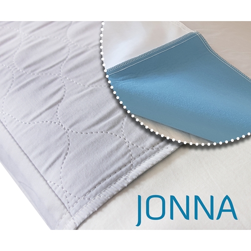 Atkārtoti lietojams gultas aizsargs Jonna – B90(190)xL85cm 100% kokvilna – 3 gab.