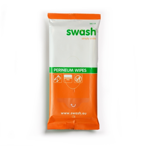Barjeras mazgāšanas salvetes Swash 3-1 – 20x25cm Perineum 8 iepakojumi