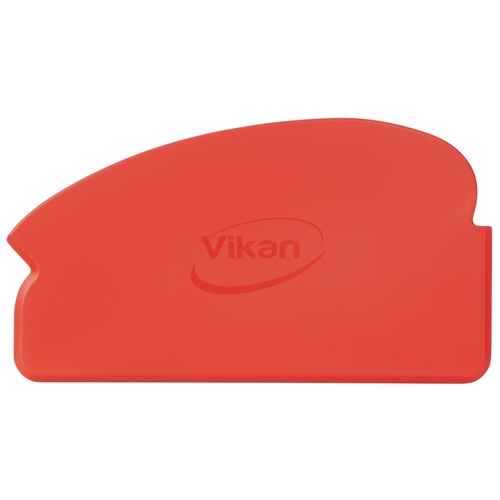 Rokas skrāpis Vikan – 165mm sarkans elastīgs