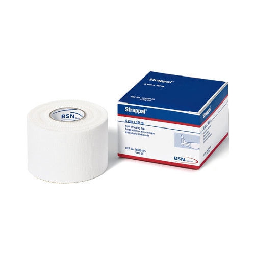 Sportstape Strappal – 4cmx10m hvid – 24 stk