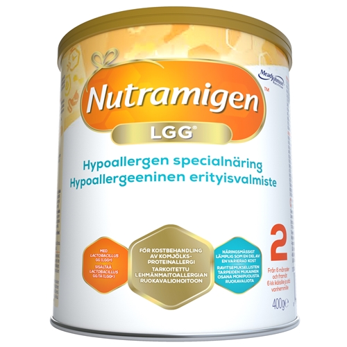 Nutramigen 2 LGG tilskudsnæring – 1x400g fra 6 mdr+