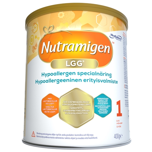 Nutramigen 1 LGG modermælkserstatning – 1x400g fra fødslen