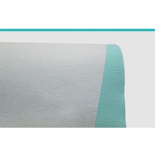 Packskynke Sterisheet 2 Soft 160/160 celuloze – 120x120cm balts/zaļš pārmaiņus – 76 gab