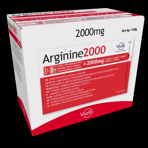 Arginin 2000 – 30x4g – 30 stk