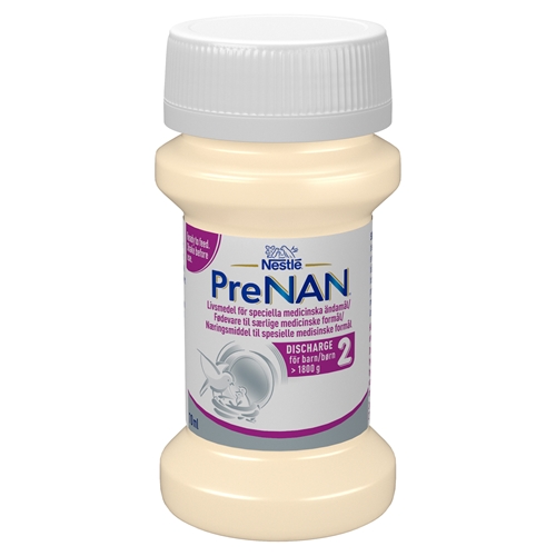 PreNAN Discharge modermælkserstatning – 32x70ml drikkeklar – 32 stk