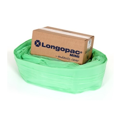 Affaldssæk Bioplast Longopac Mini – 40m bioplast komposterbar HC