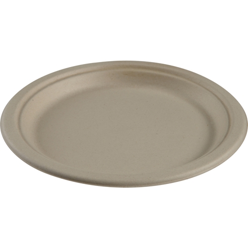 Bagassitaldrik lame – 23 cm naturaalne – 50 tk