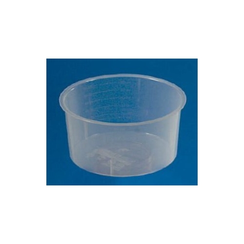 Plastmasas bļoda Bastos Viegas – 60ml caurspīdīga ar gradāciju – 240 gab.