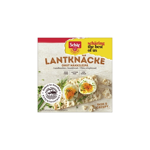 Lantknäcke gluten-laktosefri – 230g Schär