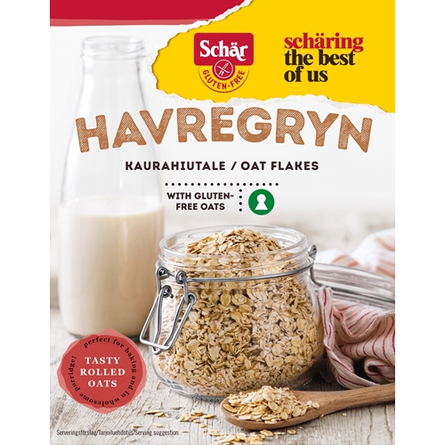 Havregryn glutenfri – 500g Schär