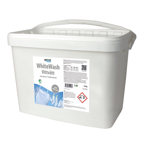 Pyykinpesujauhe WhiteWash – 10kg hajustettu Joutsenmerkki