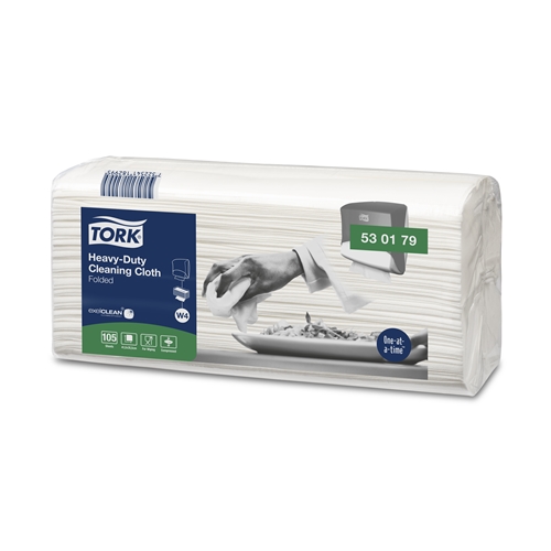 Torkduk W4 Tork Premium – 35,5×41,5cm hvid kraftig – 420 stk