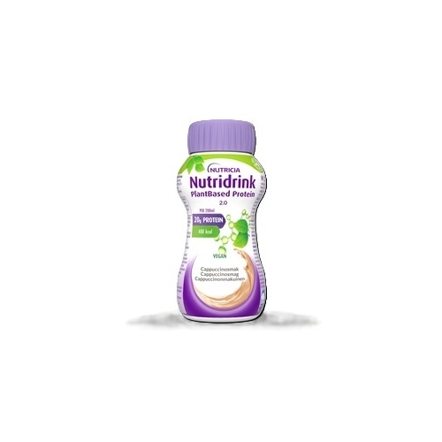 Nutridrink PlantBased Prot.2.0 – 4×200 ml Cappuccino – 4 st