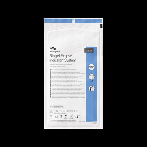 Biogel dubultā pārklājuma cimdi – 7,5 Eclipse Indicator System – 200 gab.