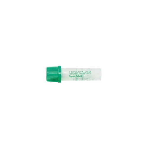 Kapillärrör BD Microtainer Microgard – 200-400µl Li-Hep grön – 50 st