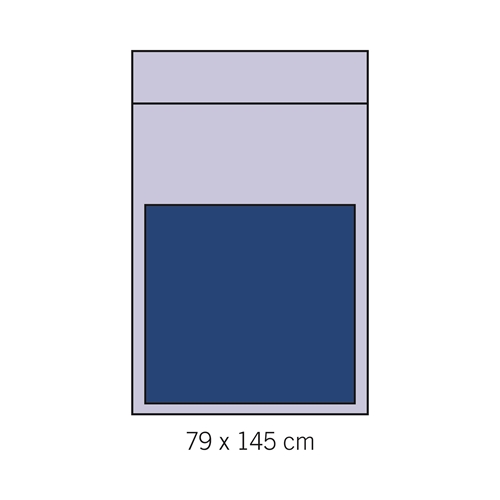 Assistentspose evercare – 78x145cm forstærket Ny version – 17 stk