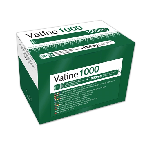 Valine 1000 – 30x4g neutral – 30 stk