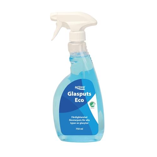Logu tīrīšanas līdzeklis Activa Glas Eco – 750ml smidzinātājs, bez smaržas