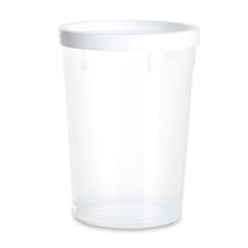 Plastmasas burka ar aizveramu vāku, nav CE – 250ml D 65xH95mm PP PELD