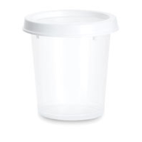 Plastmasas burka ar aizveramu vāku, nav CE – 50ml D40xH48mm PP PELD