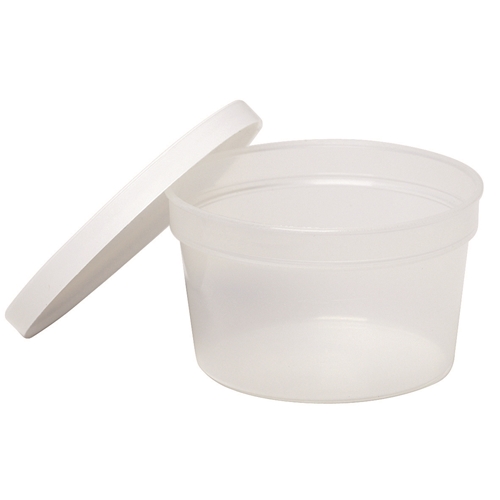 Plastmasas burka ar aizveramu vāku, nav CE – 100ml D65xH40mm PP PELD