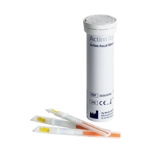 Test afføring hb Actim Fecal Blood – testpinde humant blod/10 – 10 stk