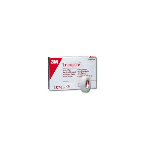 Perforiertes Kunststoffband Transpore – 2,5cm x 9,1m – 12 Stk.