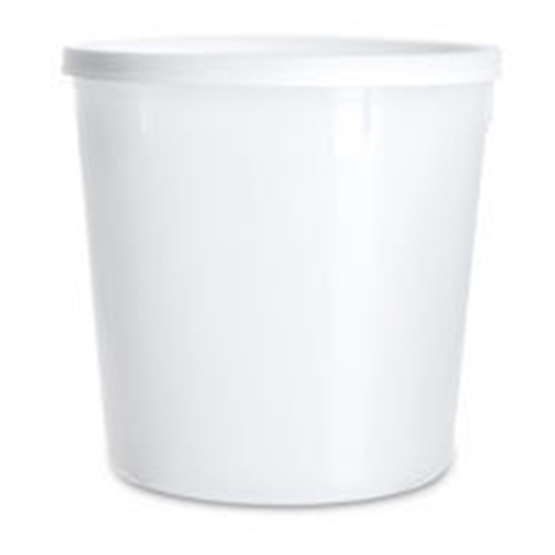 Plastmasas burka ar aizveramu vāku, nav CE – 1500ml D132xH141mm PP PELD