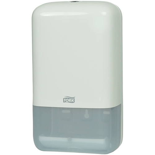 Dispenser toiletpapir T3 – hvid plast foldet papir