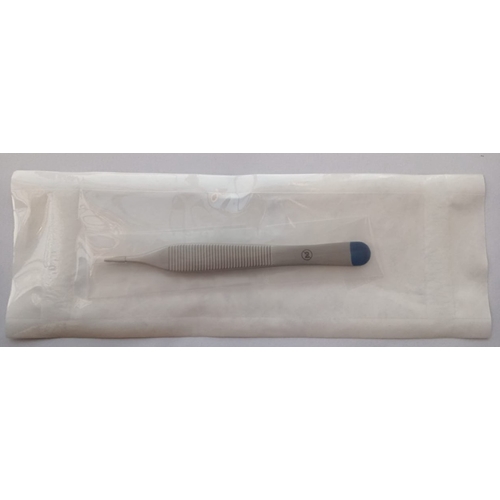 Adson pincet 1×2 tænder engangs – 12 cm steril – 12 stk