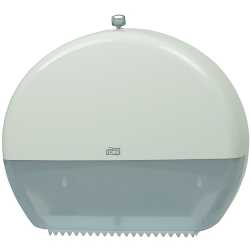 Dispenser toiletpapir T1 – Tork Jumbo hvid plast