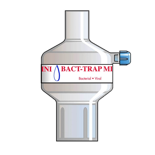Bakterie-/virusfilter – 50-900 ml lige med port – 50 stk.