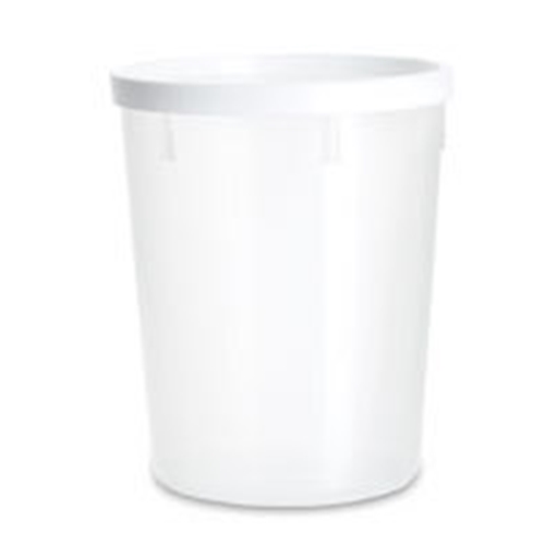 Plastmasas aizbāznis ar baltu aizdari, nav CE – 500ml PELD, artnr 202242 – 25 gab.