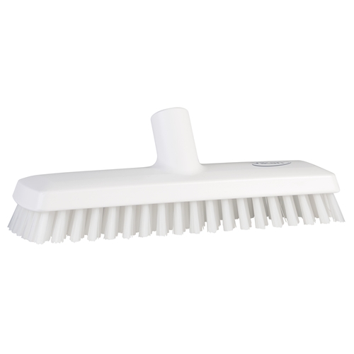 Gulvskrubbe plast Vikan – 270mm hvid hård