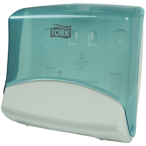Dispenser Top-Pak W4 – Tork Performance Hvid/turkis