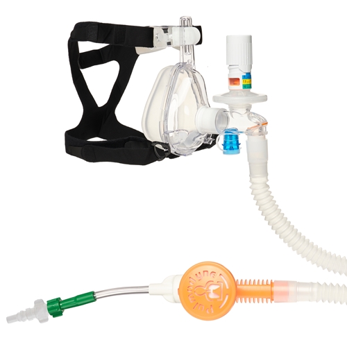 CPAP komplekts O2-MAX – M maska PEEP un šļūtene – 10 gab.