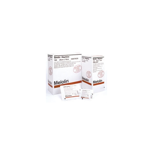 Foliekompress Melolin – 10x10cm steril – 100 stk