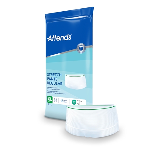 Fikseringsbuks uden ben – Attends Stretchpant Regular XL – 15 stk