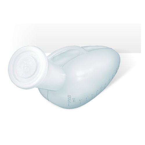 Urinflaska män flergångs Pikdare – 1,0L handtag lock o gradering