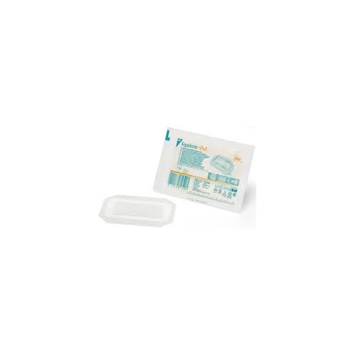 Brūču plēve ar spilventiņu Tegaderm + Pad – 9x15cm (spilventiņš 4,5x10cm) rāmis – 25 gab.