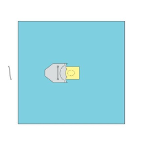Op lakan ögon Barrier – 146cmx151cm – 12 tk