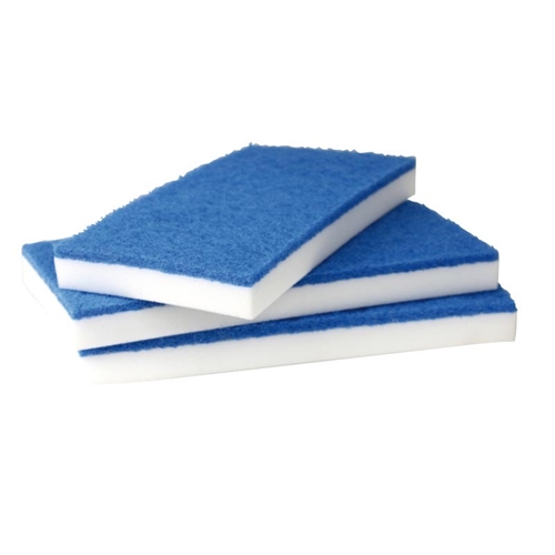 Mirakelskrubja bloks MAX – 25x12cm balts/zils – 10 gab